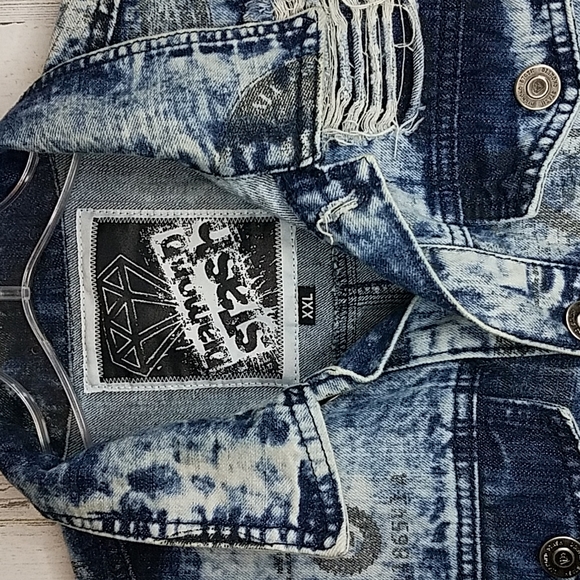 Men's Diamond Stash Denim Vest, XXL - Picture 2 of 13